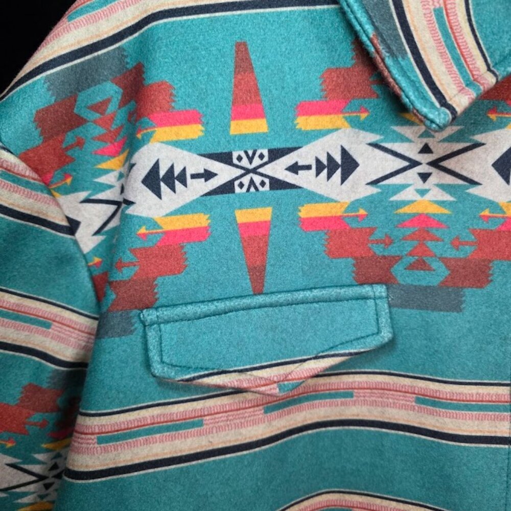 NWOT Sunshine & Rodeos Aztec Shacket 3XL - Picture 5 of 14